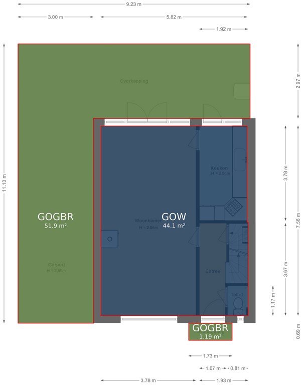mediumsize floorplan